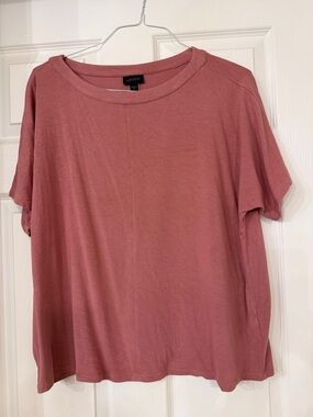 J. Jill Dusty Rose Short-Sleeve Crew Tee